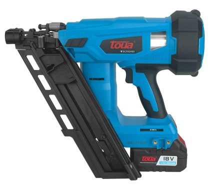 Аккумуляторный инструмент для реечных гвоздей TOUA DCFN3490